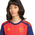 adidas 2026 Spain Women's Stadium Home Soccer Jersey - Image 5