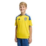adidas 2026 Sweden Youth Stadium Home Soccer Jersey - Image 5