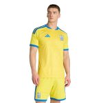 adidas 2026 Ukraine Men's Stadium Home Soccer Jersey - Image 3