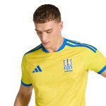 adidas 2026 Ukraine Men's Stadium Home Soccer Jersey - Image 5