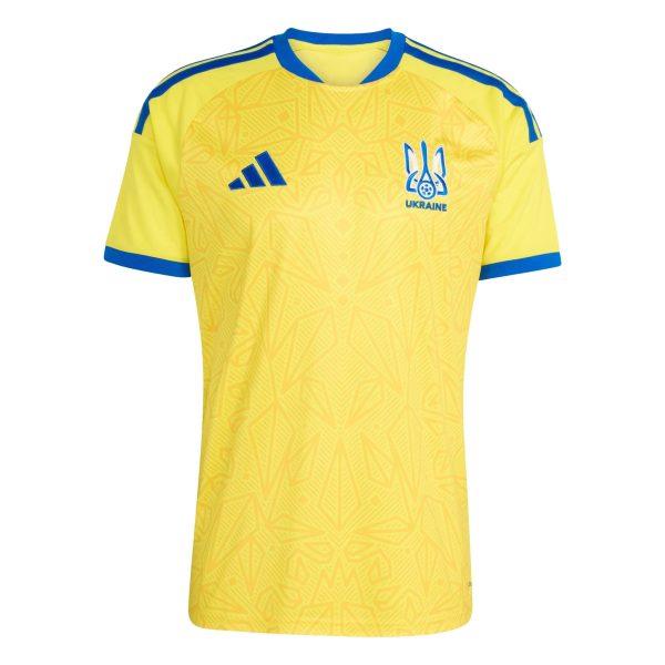 adidas 2026 Ukraine Men's Stadium Home Soccer Jersey