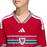 adidas 2026 Wales Youth Stadium Home Soccer Jersey - Image 3