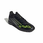 adidas F50 League Turf Soccer Shoes - Electric Stealth Pack (FA25) - Image 3