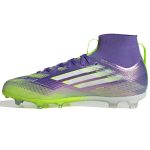 adidas Junior F50 Elite Mid Firm Ground Soccer Cleats - Radiant Blaze Pack (FA25) - Image 2