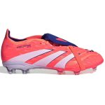 adidas Junior Predator Elite Fold-Over Tongue Firm Ground Soccer Cleats - Coral Blaze Pack (FA25)