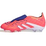 adidas Junior Predator Elite Fold-Over Tongue Firm Ground Soccer Cleats - Coral Blaze Pack (FA25) - Image 2