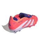 adidas Junior Predator Elite Fold-Over Tongue Firm Ground Soccer Cleats - Coral Blaze Pack (FA25) - Image 4