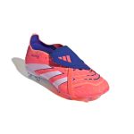 adidas Junior Predator Elite Fold-Over Tongue Firm Ground Soccer Cleats - Coral Blaze Pack (FA25) - Image 3