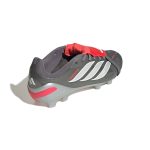 adidas Junior Predator Elite Fold-Over Tongue Firm Ground Soccer Cleats - Finishers Steel Pack (SP26) - Image 4