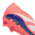 adidas Junior Predator League Firm/Multi Ground Soccer Cleats - Coral Blaze Pack (FA25) - Image 8
