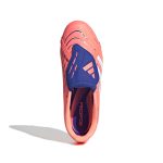 adidas Junior Predator League Fold-Over Tongue Firm/Multi Ground Soccer Cleats - Coral Blaze Pack (FA25) - Image 5