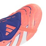 adidas Junior Predator League Fold-Over Tongue Firm/Multi Ground Soccer Cleats - Coral Blaze Pack (FA25) - Image 7