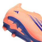 adidas Kids F50 Club Firm/Multi Ground Soccer Cleats - Coral Blaze Pack (FA25) - Image 8