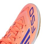 adidas Kids F50 Club Indoor Soccer Shoes - Coral Blaze Pack (FA25) - Image 7