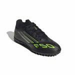 adidas Kid's F50 Club Turf Soccer Shoes - Electric Stealth Pack (FA25) - Image 3