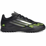 adidas Kid's F50 Club Turf Soccer Shoes - Electric Stealth Pack (FA25)