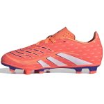 adidas Kids Predator Club Firm/Multi Ground Soccer Cleats - Coral Blaze Pack (FA25) - Image 2