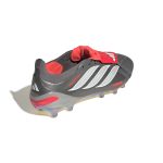 adidas Predator Elite Fold-Over Tongue Artificial Grass Soccer Cleats - Finishers Steel Pack (SP26) - Image 4