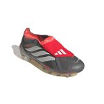 adidas Predator Elite Fold-Over Tongue Artificial Grass Soccer Cleats - Finishers Steel Pack (SP26) - Image 3