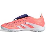adidas Predator League Fold-Over Tongue Turf Soccer Shoes - Coral Blaze Pack (FA25) - Image 2