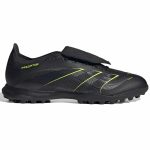 adidas Predator League Fold-Over Tongue Turf Soccer Shoes - Electric Stealth Pack (FA25)