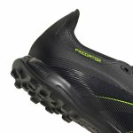 adidas Predator League Fold-Over Tongue Turf Soccer Shoes - Electric Stealth Pack (FA25) - Image 8