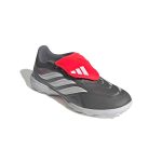 adidas Predator League Fold-Over Tongue Turf Soccer Shoes - Finishers Steel Pack (SP26) - Image 3