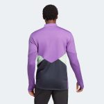 adidas Real Madrid Condivo 22 Training Top - Active Purple - Image 4
