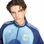 adidas 2006 Argentina Men's Retro Away Track Top - Image 4