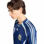 adidas 2006 Argentina Men's Retro Stadium Away Messi #19 Soccer Jersey - Image 6