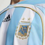 adidas 2006 Argentina Men's Retro Stadium Home Soccer Jersey - Image 9