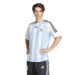 adidas 2006 Argentina Men's Retro Stadium Home Soccer Jersey - Image 3