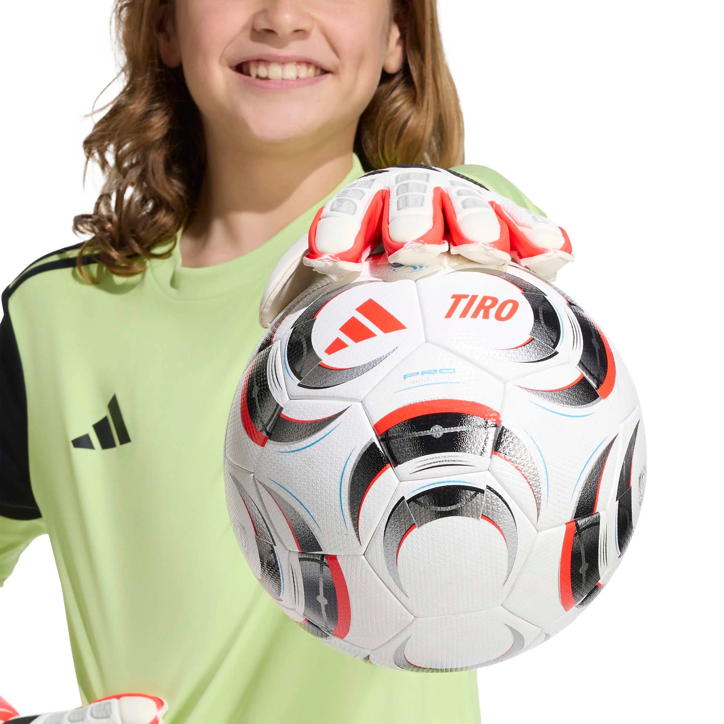 adidas Youth Predator GL Match Fingersave Goalkeeper Gloves - Image 6
