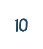 Argentina 2019/20 Home Youth Messi #10 Jersey Name Set - Image 2