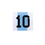Argentina 2022-23 Home Messi #10 Youth Jersey Name Set - Image 2