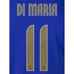 Argentina 2024/25 Away Di Maria #11 Jersey Name Set