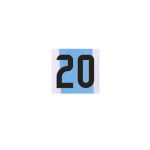Argentina 2024/25 Home Mac Allister #20 Jersey Name Set - Image 2
