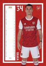 Arsenal 2021 Official Calendar