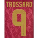 Belgium 2024/25 Home Trossard #9 Jersey Name Set