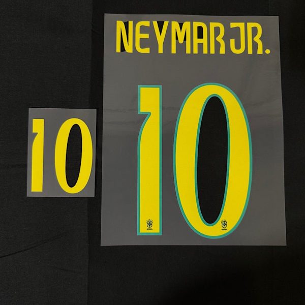Brazil 2024/25 NEYMAR JR Away Official Name Set
