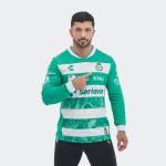 Charly 2025-26 Santos Men's Stadium Home Long-Sleeve Soccer Jersey - Image 5