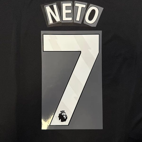 Chelsea 2025-Home Neto #7 Official Name Set-White