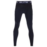 Elite Sport Youth Goalkeeper Padded Compression Leggings - Black