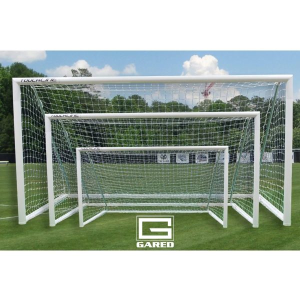 Gared Touchline® Striker Round-Frame Aluminum Soccer Goal, 7' x 21'