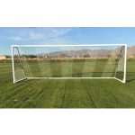 Gared Touchline® Striker Round-Frame Aluminum Soccer Goal, 8' x 24'