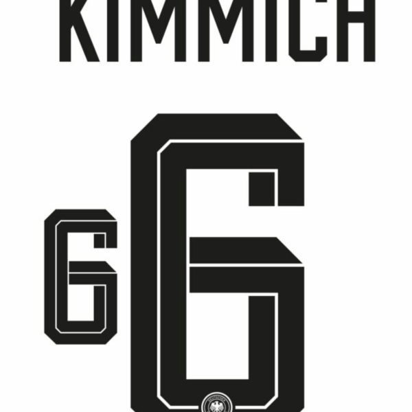 Germany 2026- Home KIMMICH #6 Official Name Set