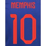 Holland 2022-23 Away Memphis #10 Jersey Name Set