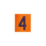 Holland 2024/25 Home Virgil #4 Jersey Name Set - Image 2