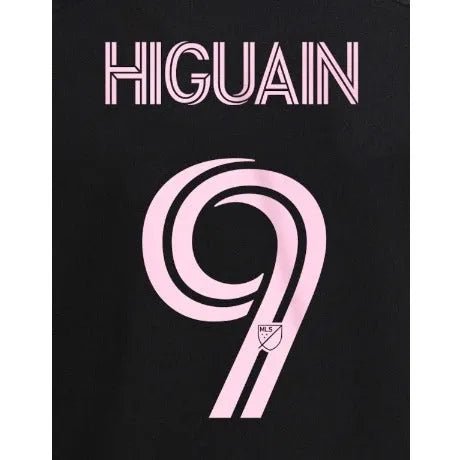 Inter Miami 2021/22 Away Higuain #9 Jersey Name Set