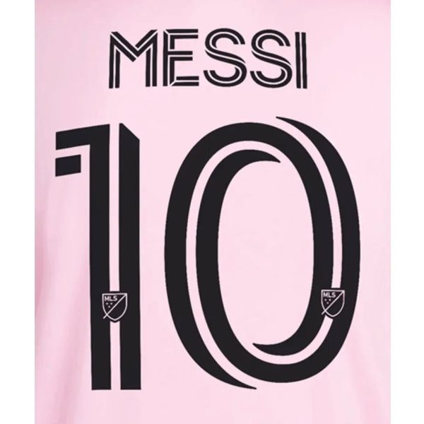 Inter Miami 2023-Home Messi #10 Jersey Name Set